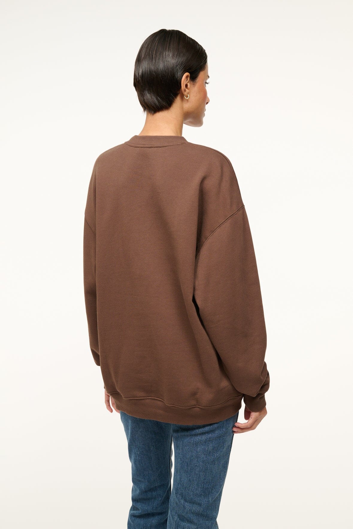 OVERSIZED SWEATSHIRT | BROWN
