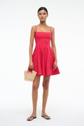 WYLIE MINI DRESS | CHERRY