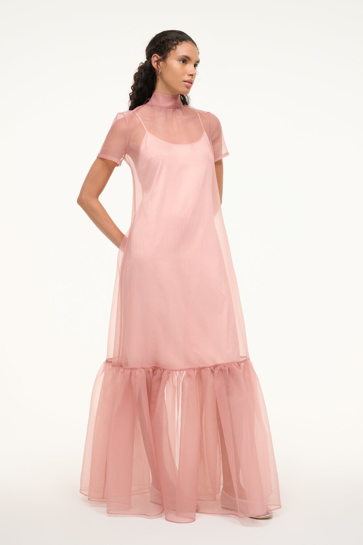 CALLUNA DRESS | MISTY ROSE