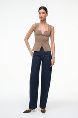 MARISA TOP | TAUPE