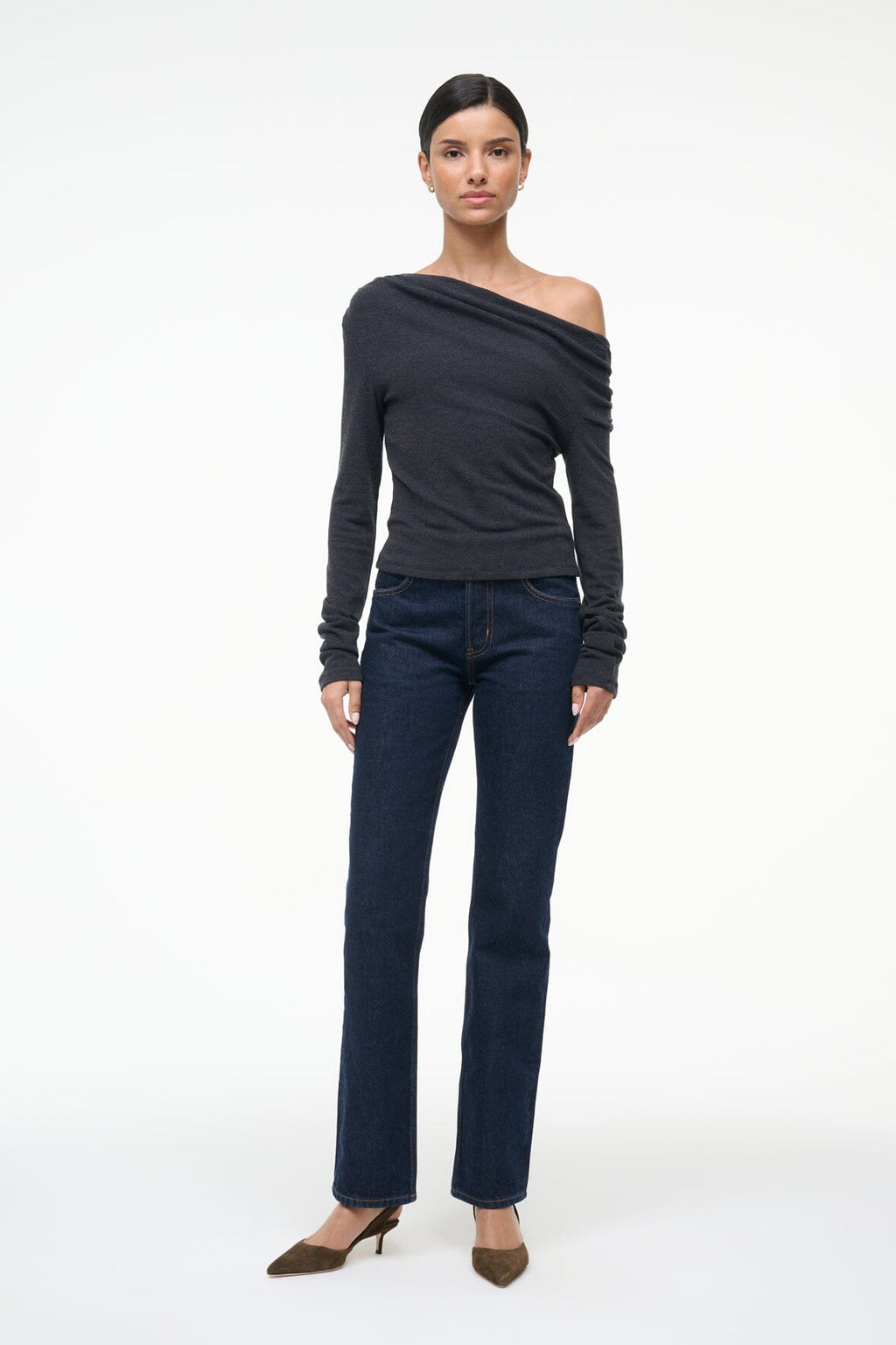 PHILOMENA TOP | CHARCOAL