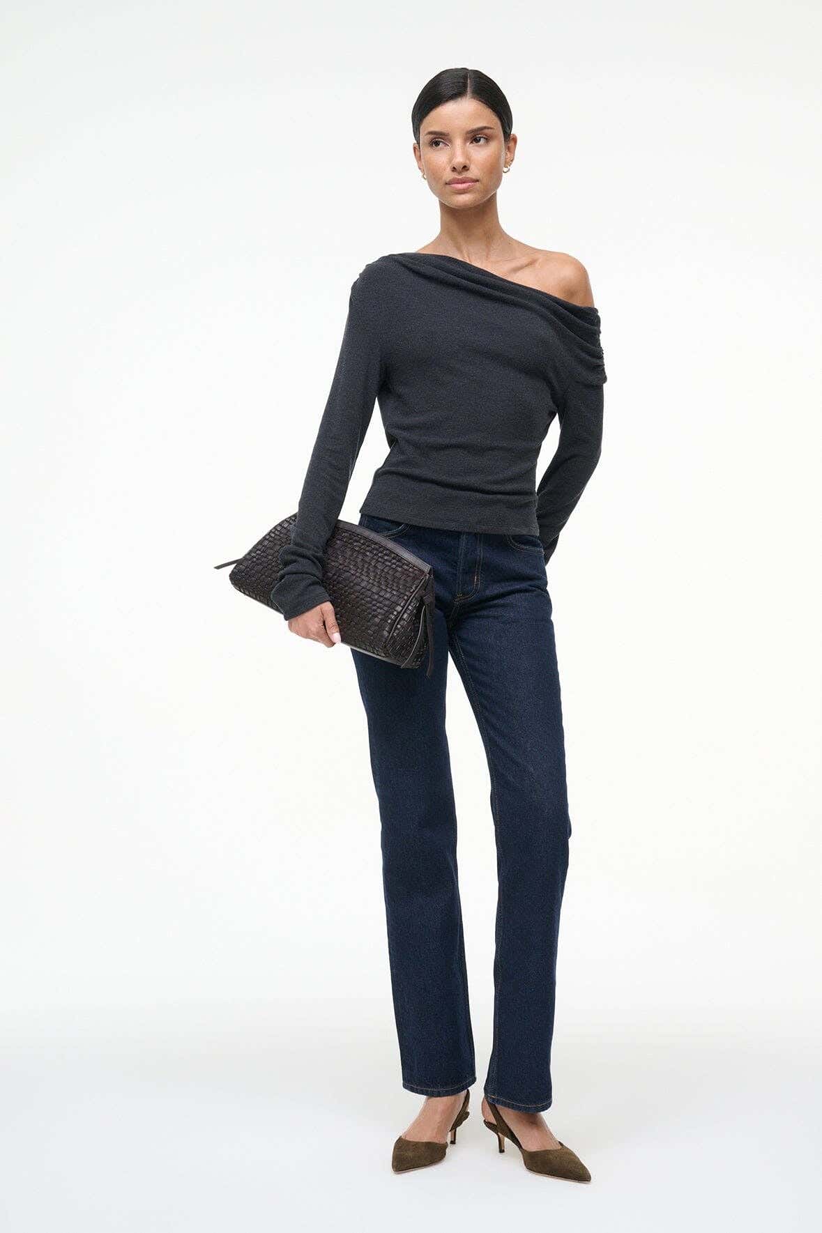 PHILOMENA TOP | CHARCOAL