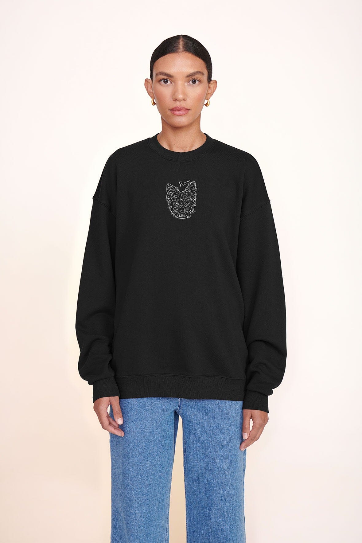 OVERSIZED SWEATSHIRT | BLACK