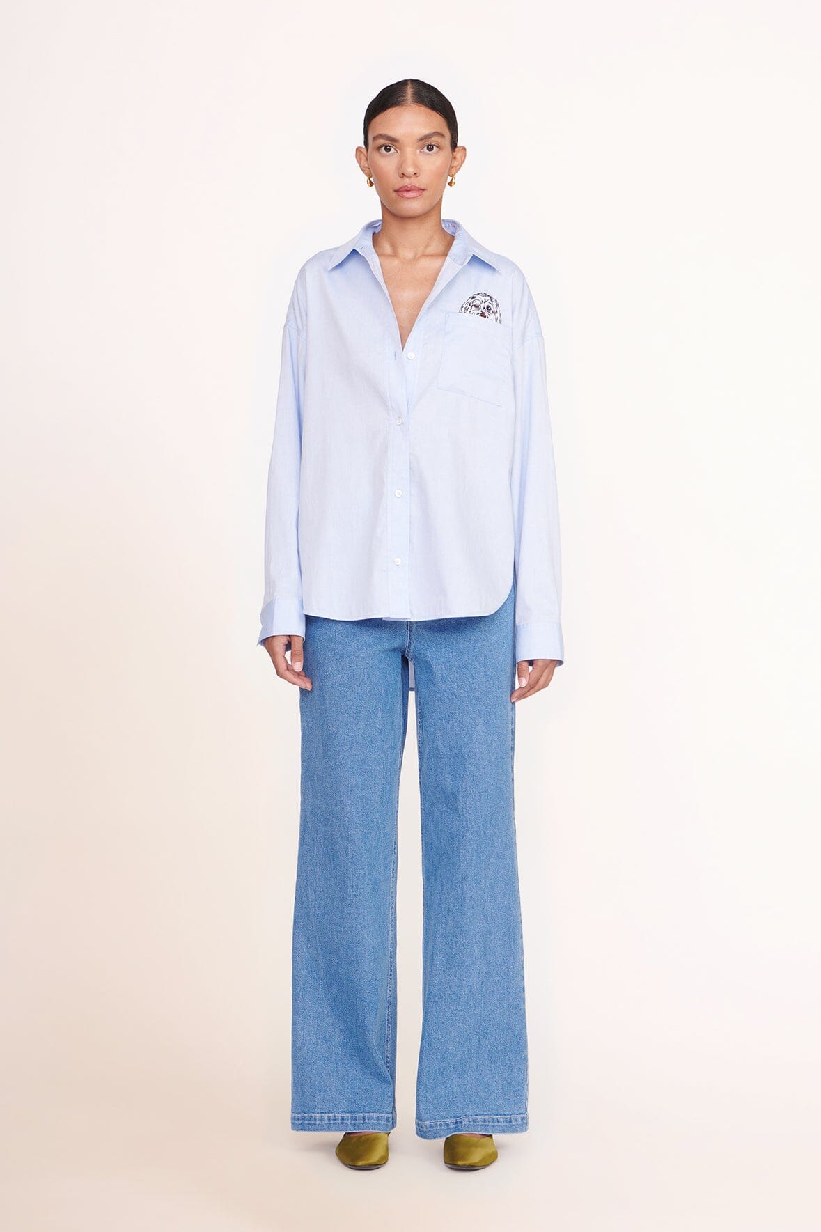 CLASSIC OVERSIZED SHIRT | OXFORD BLUE