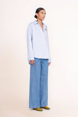 CLASSIC OVERSIZED SHIRT | OXFORD BLUE